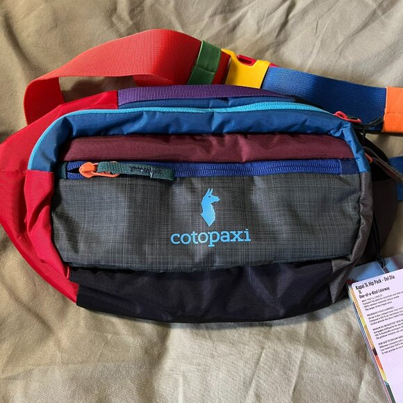 NWT! Cotopaxi Kapai 3L Hip Pack - Del Dia, Darker Colors - Picture 4 of 8